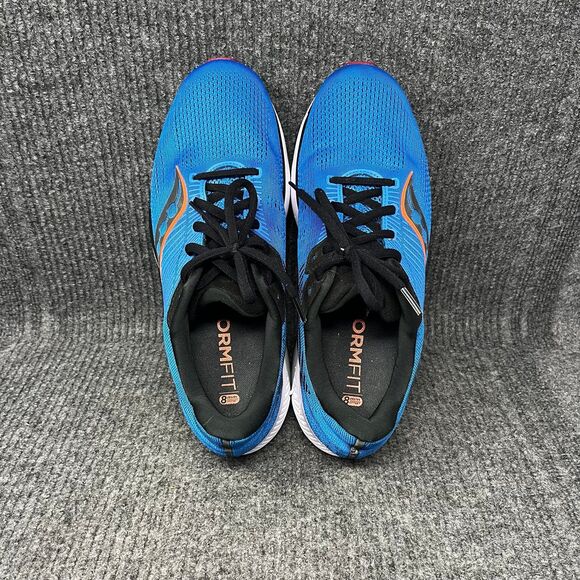 Saucony Guide 14 Blue Black White Athletic Running Shoes Mens 11 S20654-130 - Picture 8 of 9